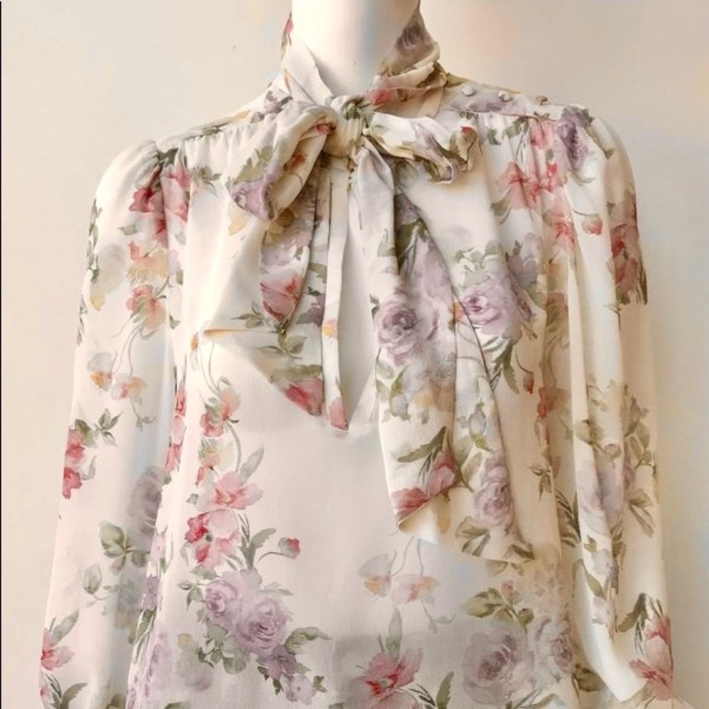 LoveShackFancy 100% silk blouse - Picture 4 of 7